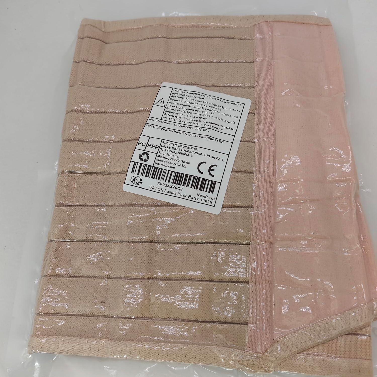 CATOR Postpartum Belly Strap, 3-In-1 Pack for Postpartum Recovery, Postpartum Belly Wrap, Abdominal Band for Pregnancy, Maternity - Belt for Women Body Shaper - Skin Colour image number 5