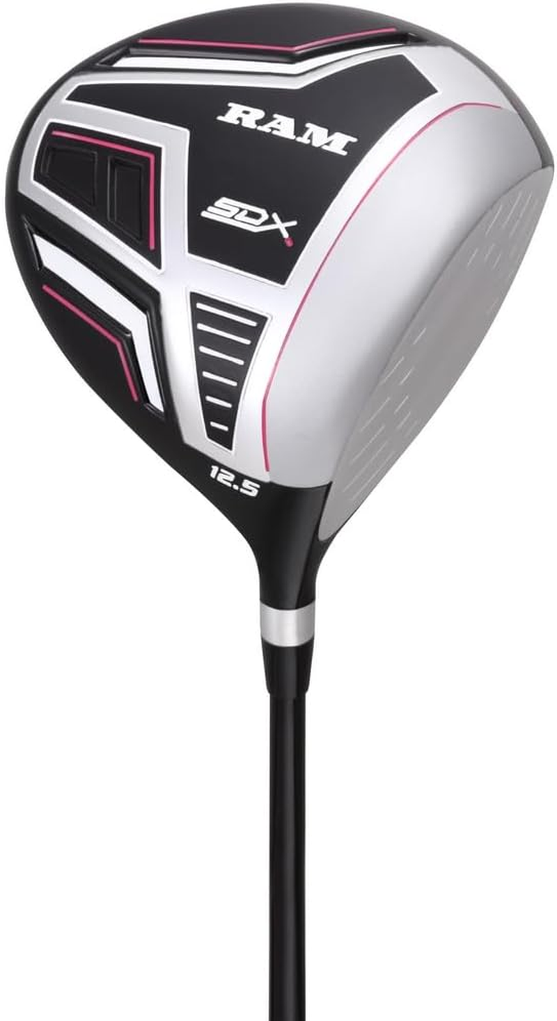 Ram Golf SDX Ladies Golf Clubs Set + Bag, Right Hand, All Graphite