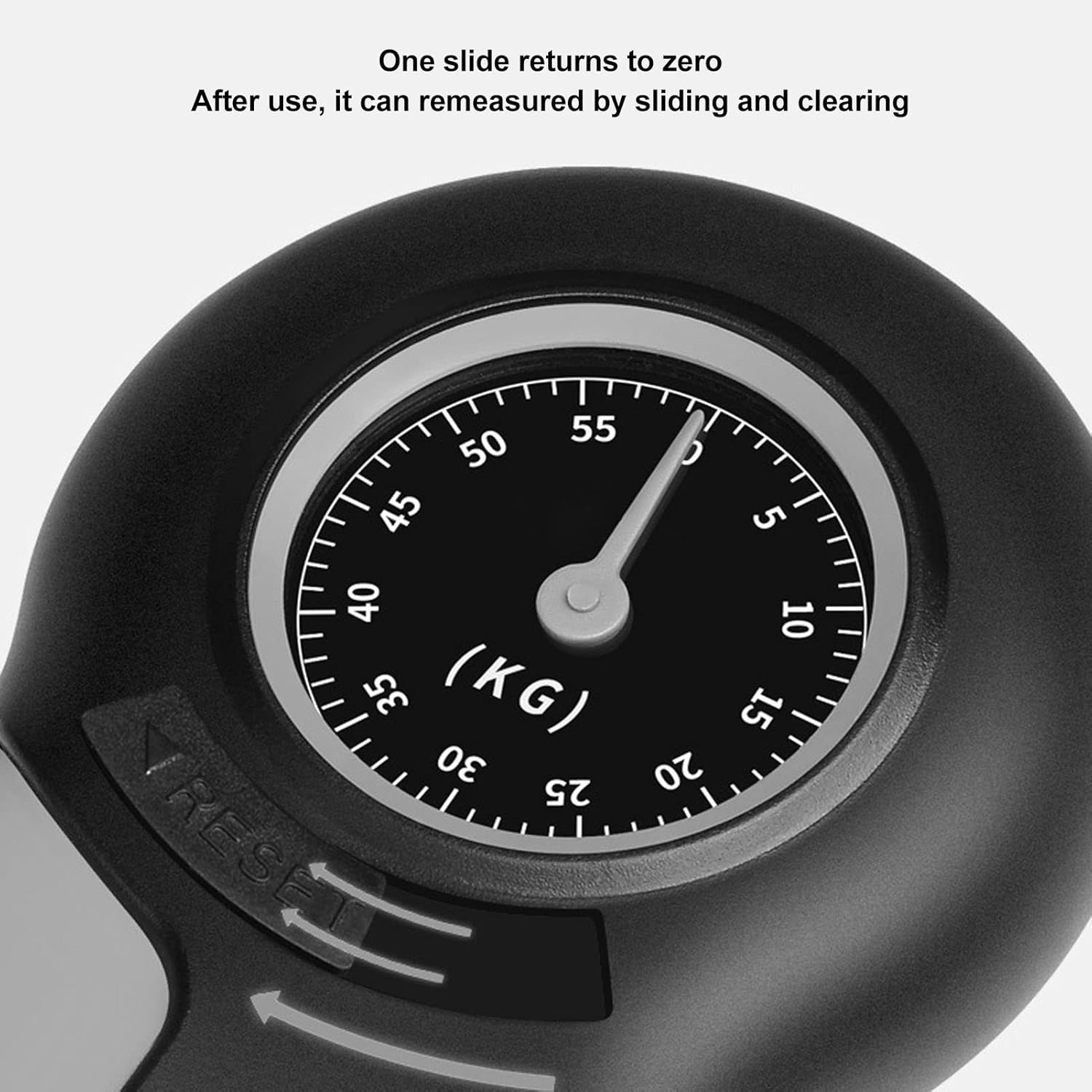 Hand Grip Strength Tester Portable Dynamometer for Ergonomic Grip Measurement - Ideal for Athletes, Sports Enthusiasts in Dark Gray (Black and Gray) image number 6