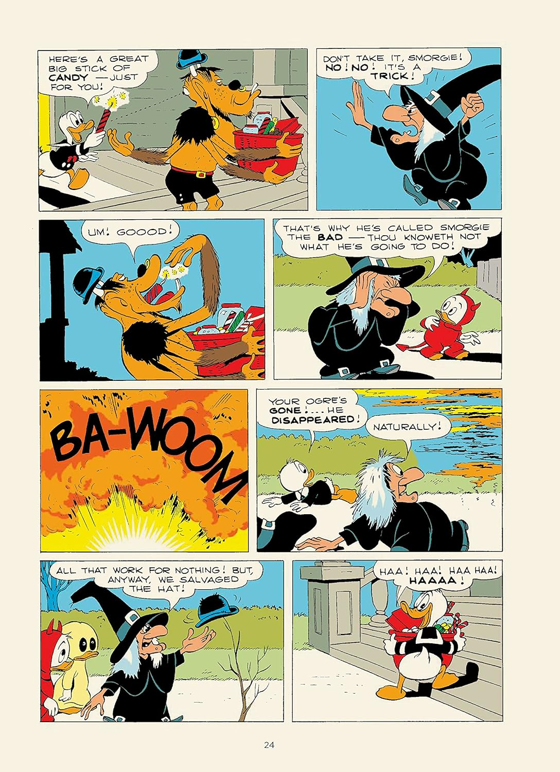 Walt Disney'S Donald Duck Trick or Treat: the Complete Carl Barks Disney Library Vol. 13 image number 5