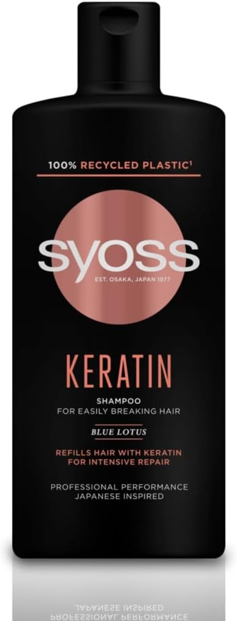 Syoss Keratin Hair Perfection Shampoo 500Ml image number 3