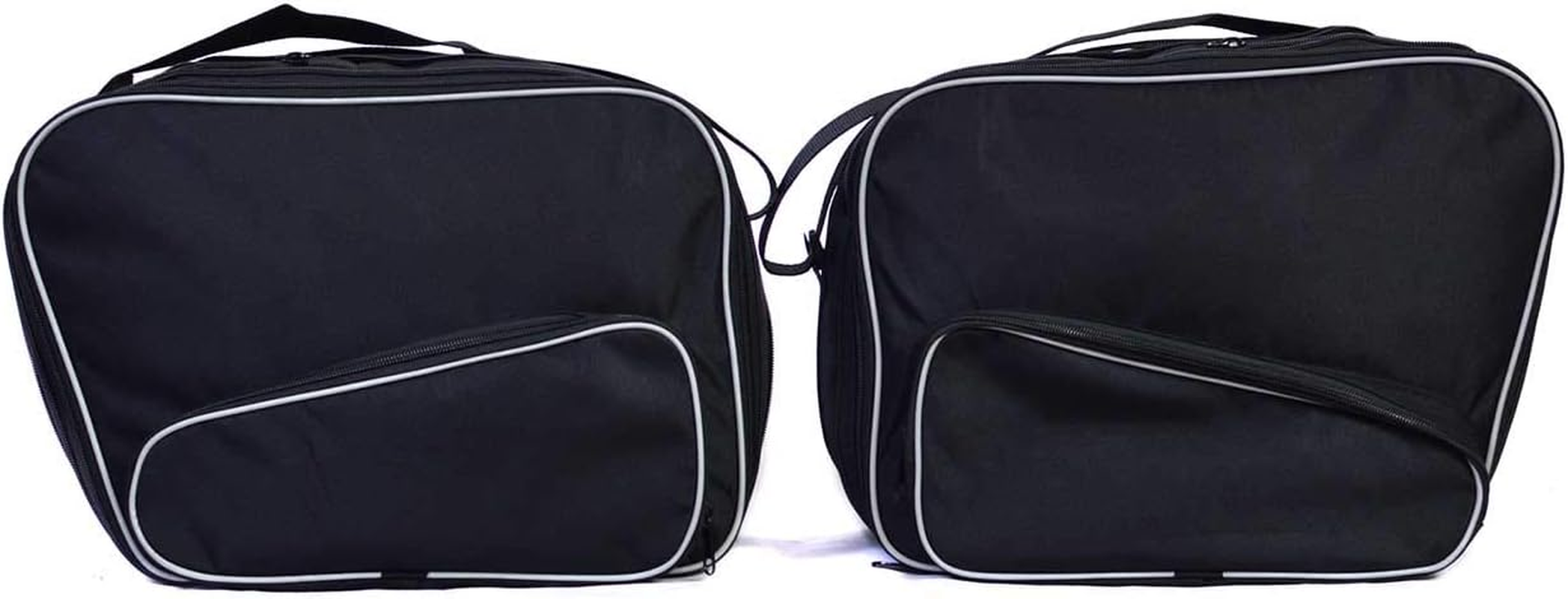 Great Bikers Gear - Pannier Liner Bags for BMW R1250RT Panniers Printed Pair Black image number 1