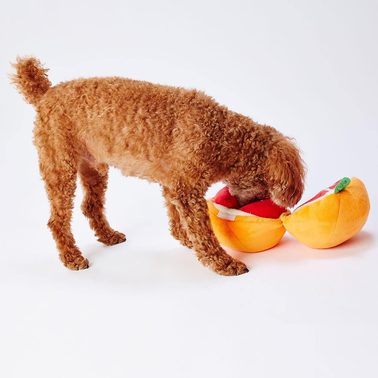 ADD. Mate Dog Toy, Big Fruit, Apple image number 5