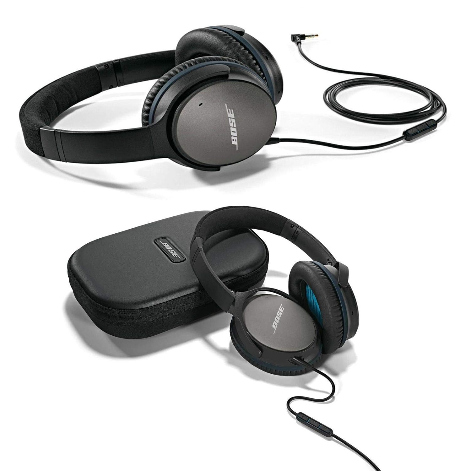 QC25 QC35 Replacement Remote Mic AUX Audio Cord Headphone Connect Cable for Bose Quiet Comfort QC 25 35