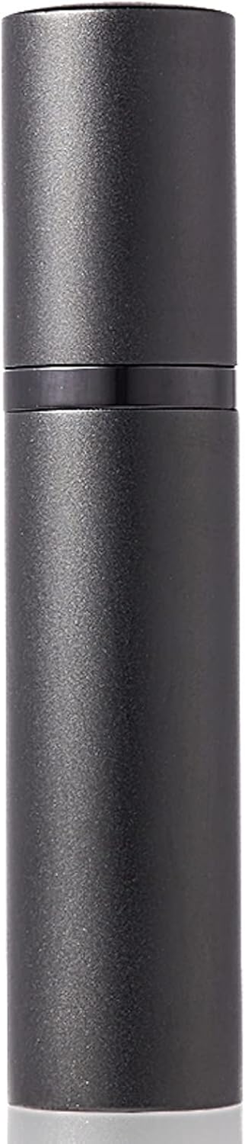 Asanana 9 Ml Perfume Atomiser, Refillable, Filling Technology without Funnel, Empty Perfume Atomiser, Spray Bottle for Travel, Handbag on the Go (Silver)