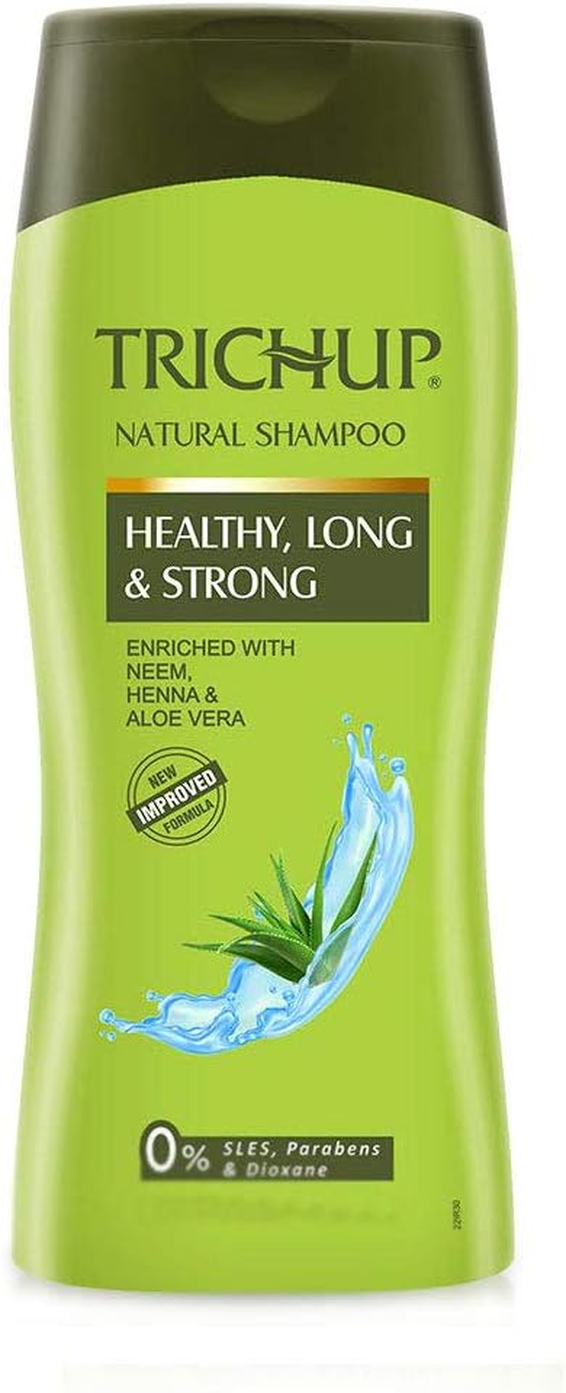 Trichup Natural Shampoo Healthy, Long & Strong Shampoo - Enriched with Neem, Henna & Aloevera - 400Ml (13.52 Fl.Oz) image number 2