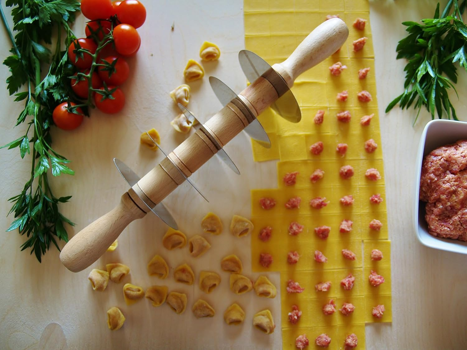 Elettro Center Art.001 Stainless Steel Pasta Cutter, Silver image number 2