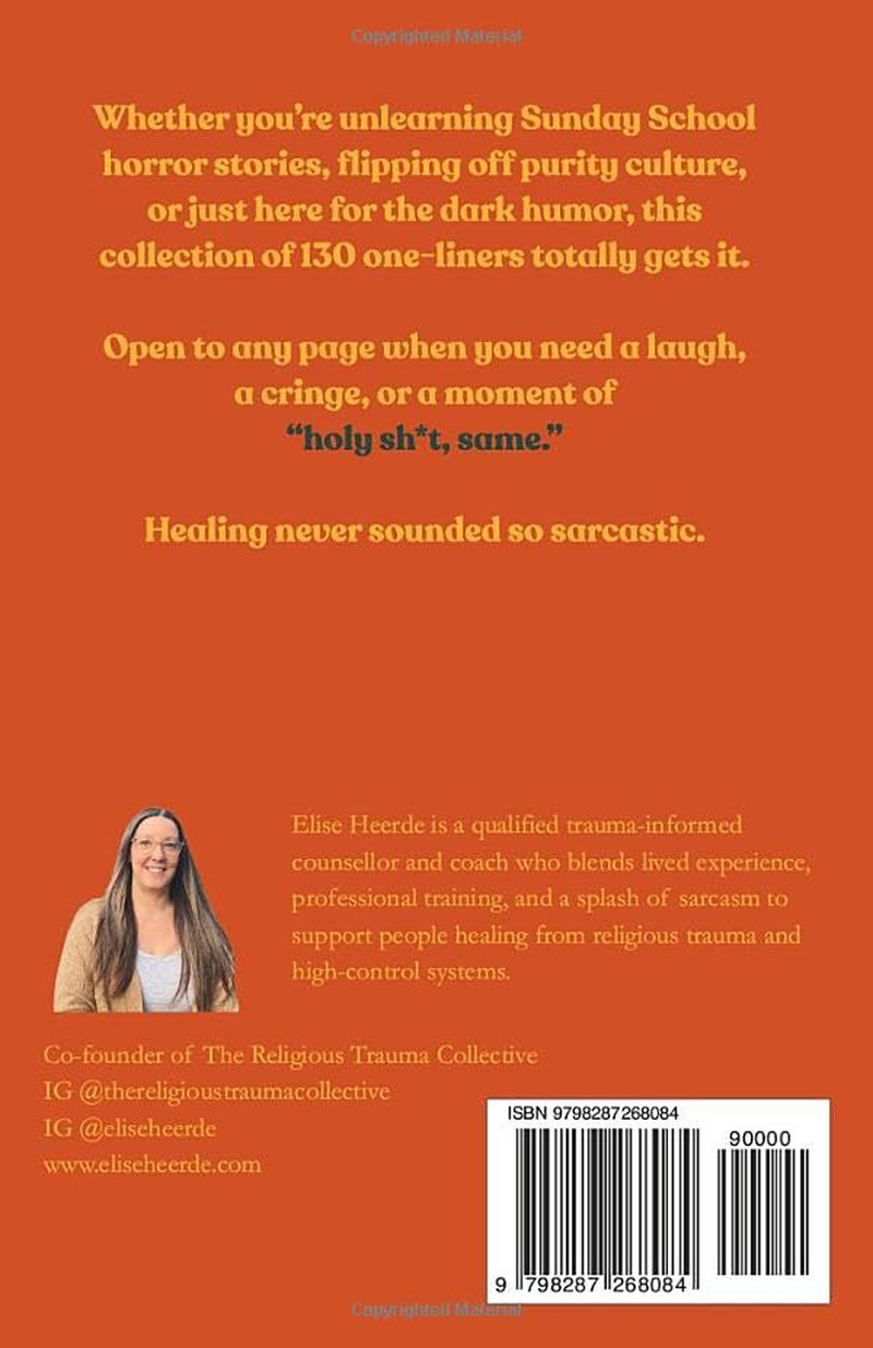 Little Book of Sarcasm - Religious Trauma Edition: Your Holy Grail of Spiritual Side-Eye and Sarcastic Solidarity