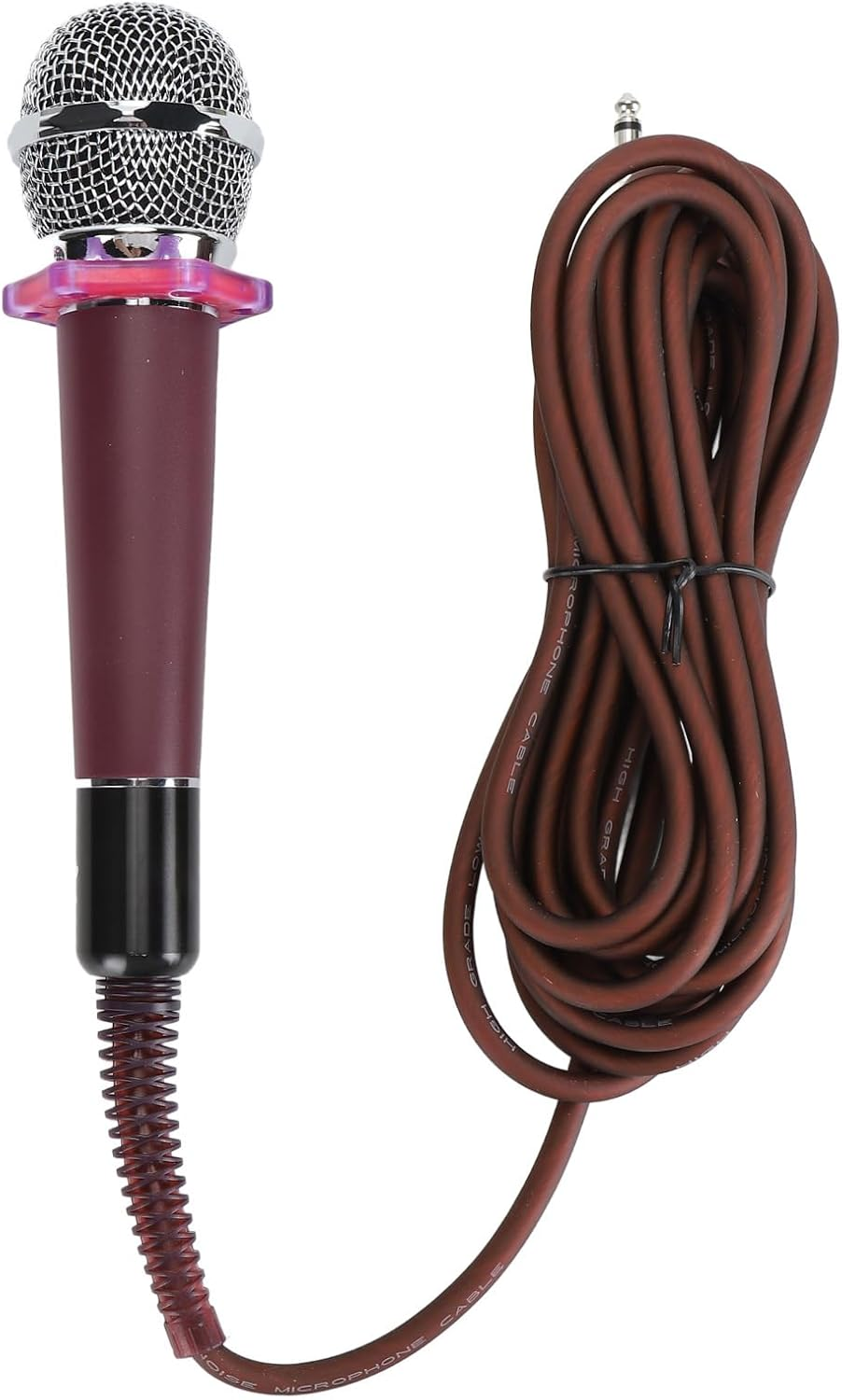 Wired Microphone for Karaoke, Cardioid Dynamic Moving Coil Microphone, Handheld Vocal Mic with on and off Switch, 3 Pin XLR Plug-In Microphone for Speaker, AMP, Mixer (#1)