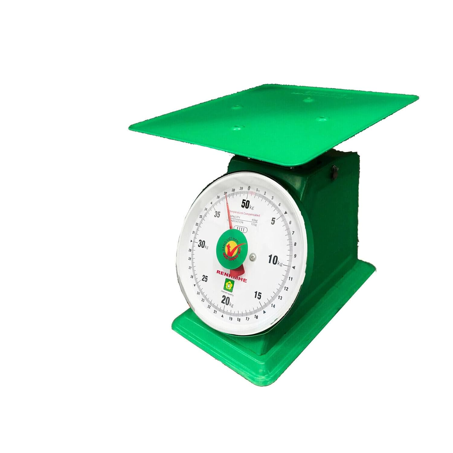 Retro Mechanical Kitchen Scale: Vintage Design for Precise Weighing of Food, Fruit, and Meat (20KG) image number 1