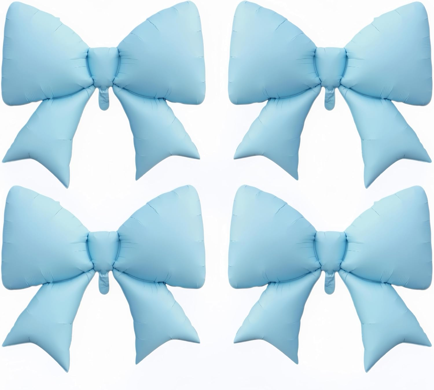 4 Pcs Giant Pink Bow Balloons/Coquette Birthday Party Supplies/Pink Bachelorette Bridal Engagement Wedding Anniversary Supplies for Women