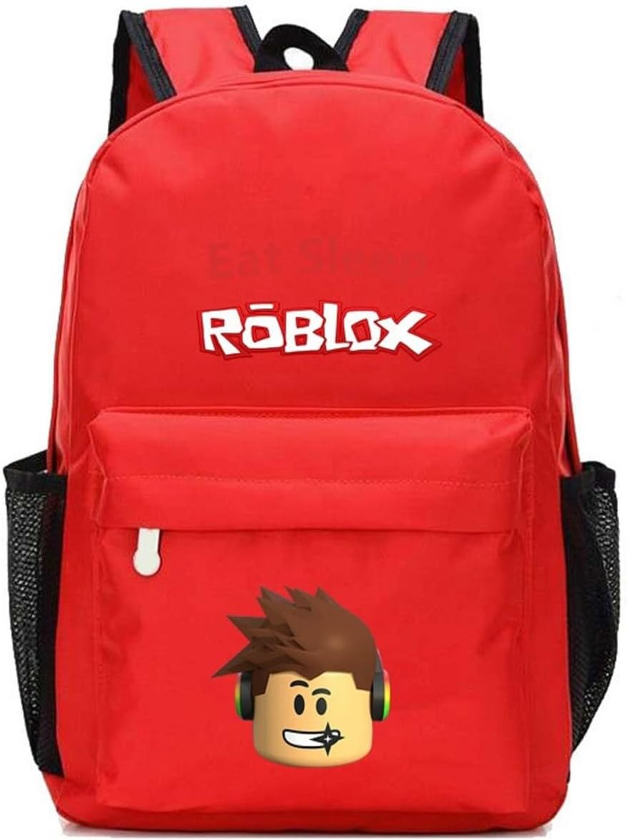 Roblox Backpack School Bag, Red