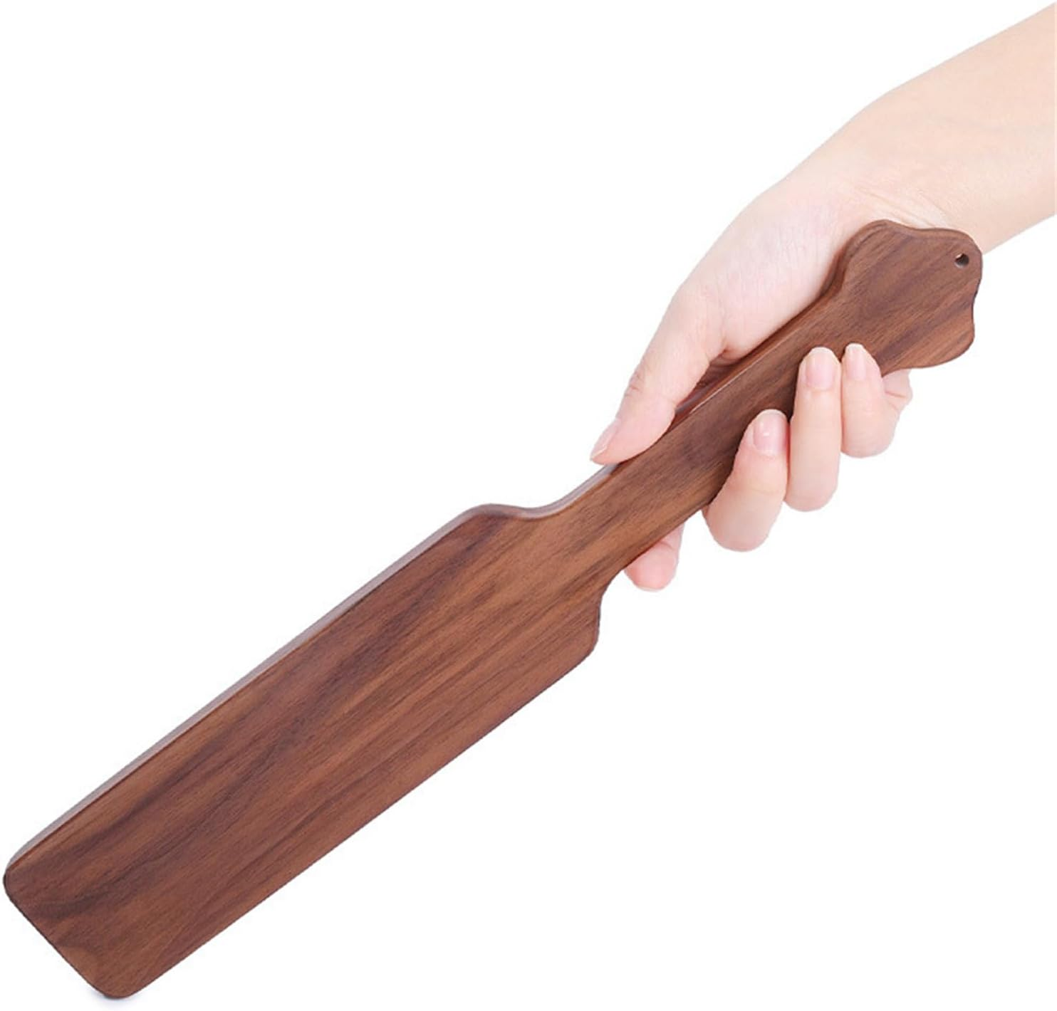 Wooden Smooth Paddle Square Beat Training SM Role-Playing Toy for Adults Couples Sexual Paddle SM Play image number 6
