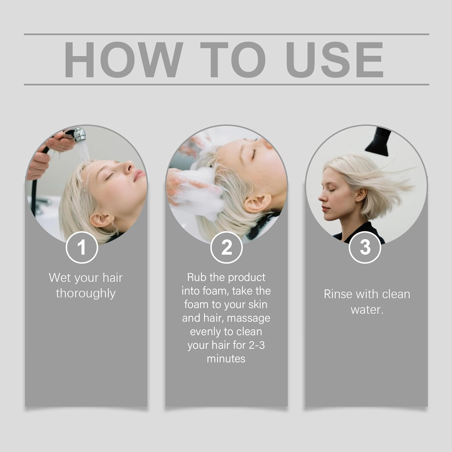 Natural Green Shampoo Bar, Platycladus Orientalis Leaves Soap, Gentle Hair Cleansing & Strengthening for Women and Men, Thickens & Dandruff Hair Care, Promotes Growth, Volumizing (2Pcs)