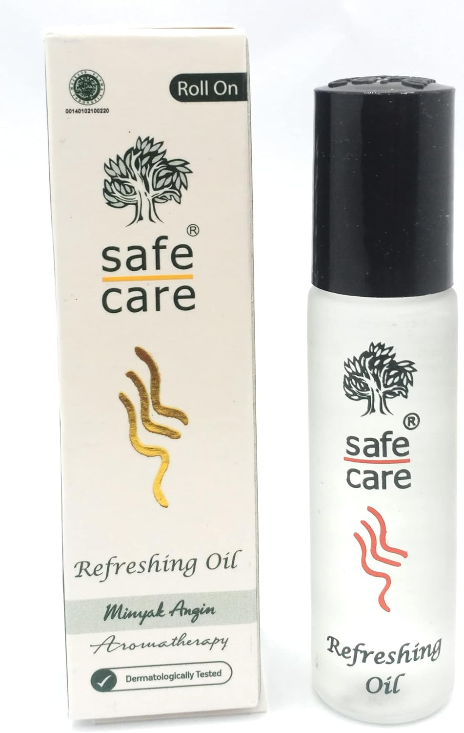 Safe Care Roll on Refreshing Oil Aromatherapy, 10 Ml (Pack of 24) image number 3
