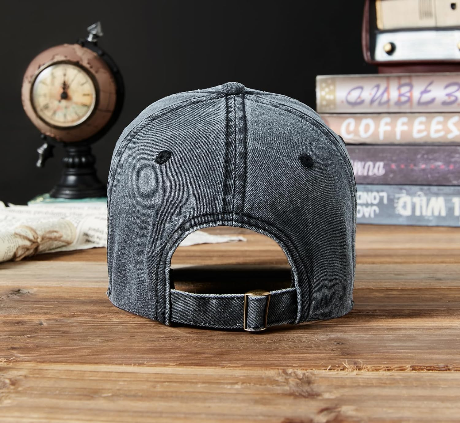 YAMEE Baseball Cap Denim Unisex Baseball Cap Men'S Denim Classic Summer Hats Women Breathable Baseball Cap Men Soft Sun Protection Sports Hat Men for Outdoor Use image number 5