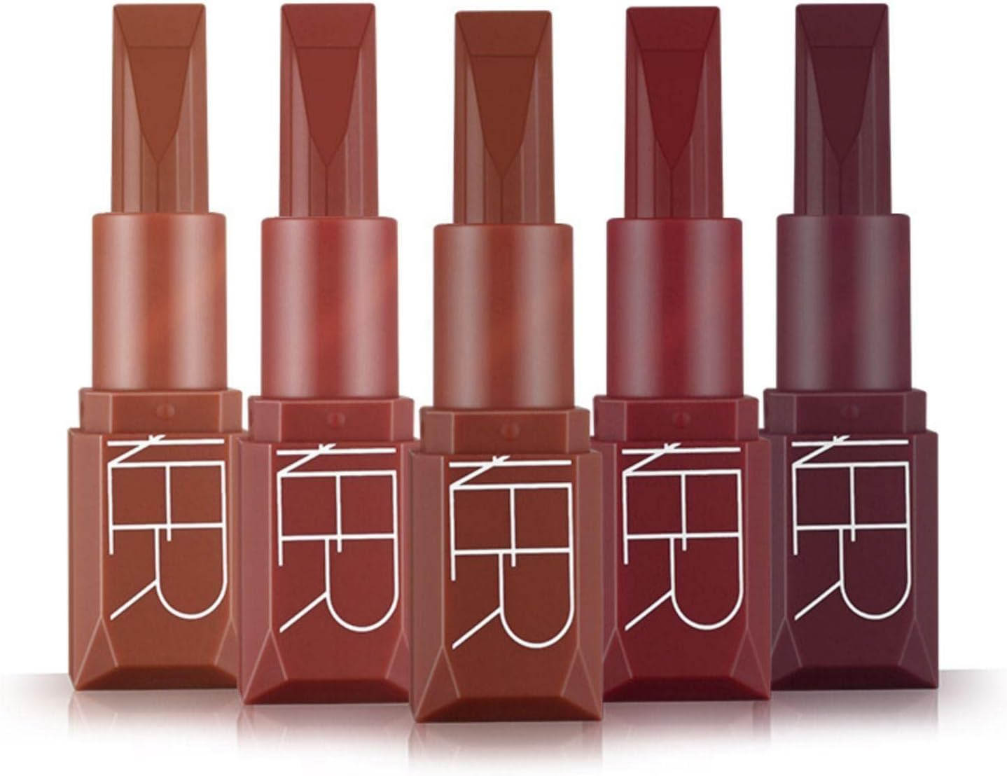 Enmart 5 Colors Matte Lipstick Set - Nude Velvet Moisturizing Lipstick for Women, Long Lasting & Transfer-Proof, Non-Drying, Gift Set (Birthday/Valentine)