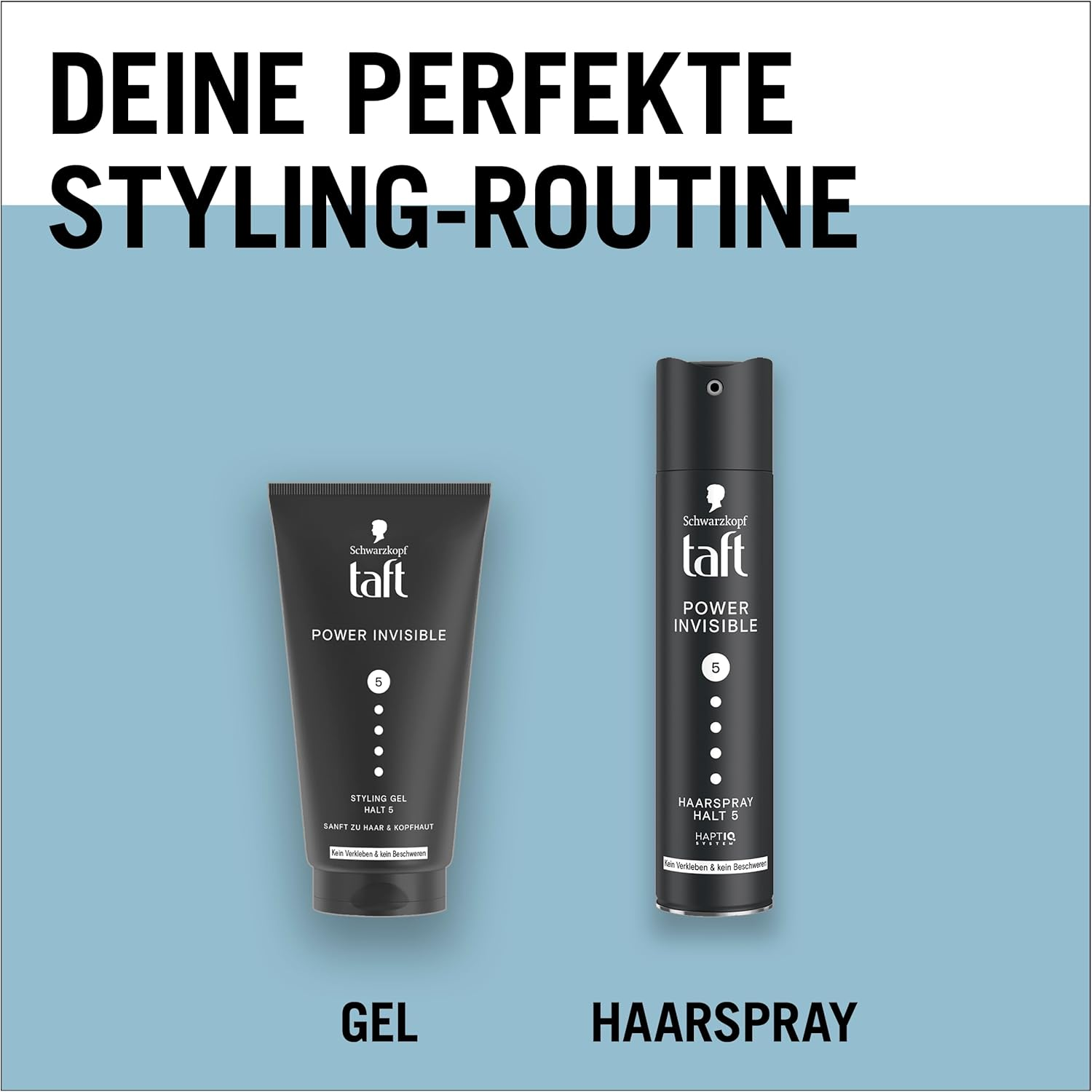 Schwarzkopf TAFT Gel Power Invisible Styling (150 Ml), Hair Gel without Gluing and Weighting, Gentle on Hair and Scalp, Vegan, Hair Styling Gel image number 4