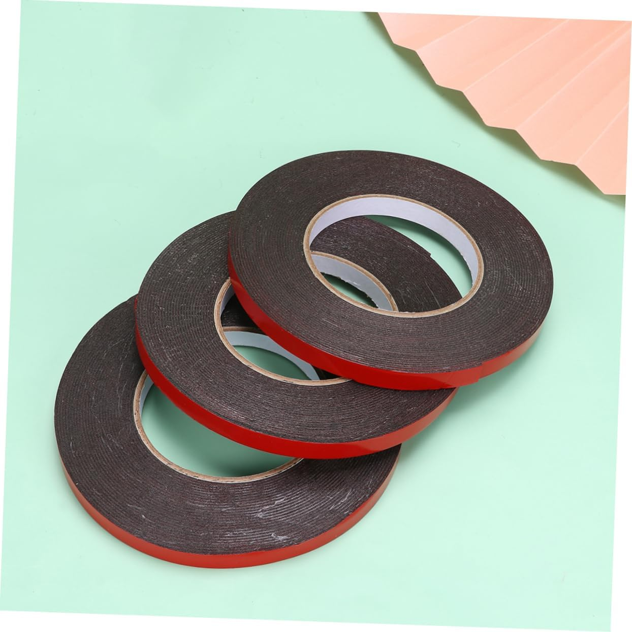 Baluue Pe Double-Sided Adhesive Tape 5Pcs, Black Foam Seal Strip 10Mm X 10M X 1.0Mm Thick, Weatherproof Strong Mounting Tape for Automotive Decoration and Car Trim image number 6