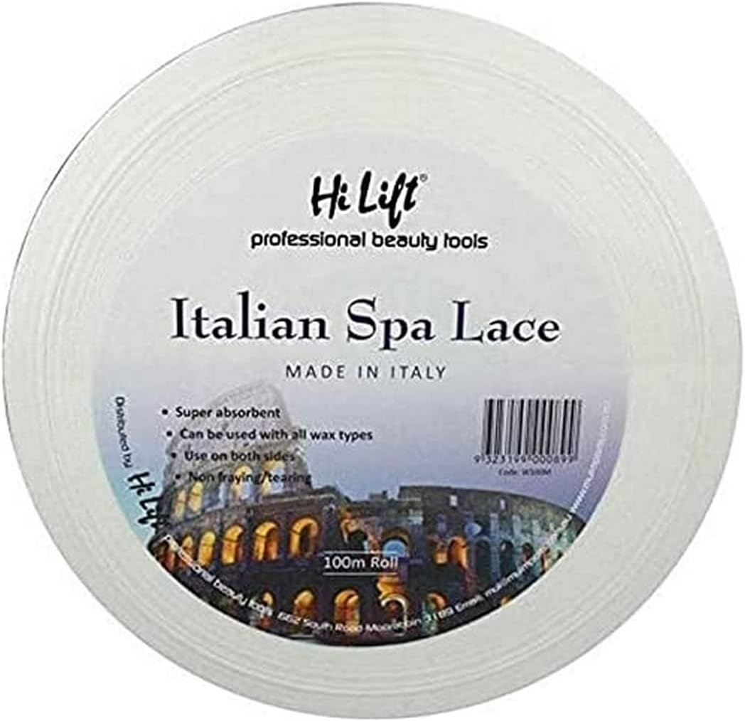 Hi Lift Italian Spa Lace Epilating Roll, 100 Meter Length