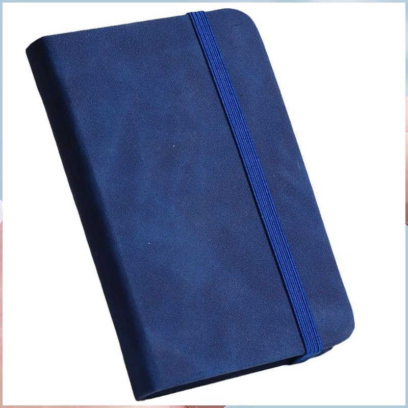 AIMALL A7 Mini Notebook Set with Leather Cover, Waterproof Notepad, Pocket-Sized, Ideal for Travel and Quick Notes