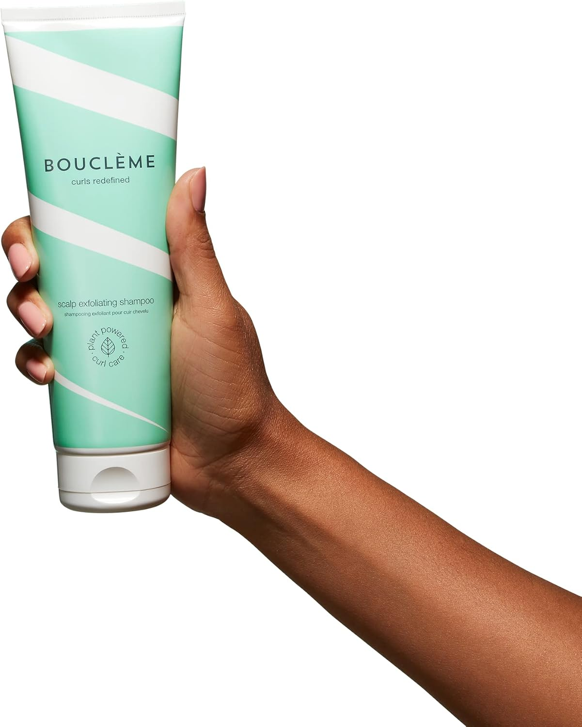 Boucl&egrave;me Scalp Exfoliating Shampoo I Exfoliating Shampoo Cleans & Moisturises I Curling Care for Shine & Healthy Growth with Hydrated Castor Oil Beads & Grapefruit 250 Ml