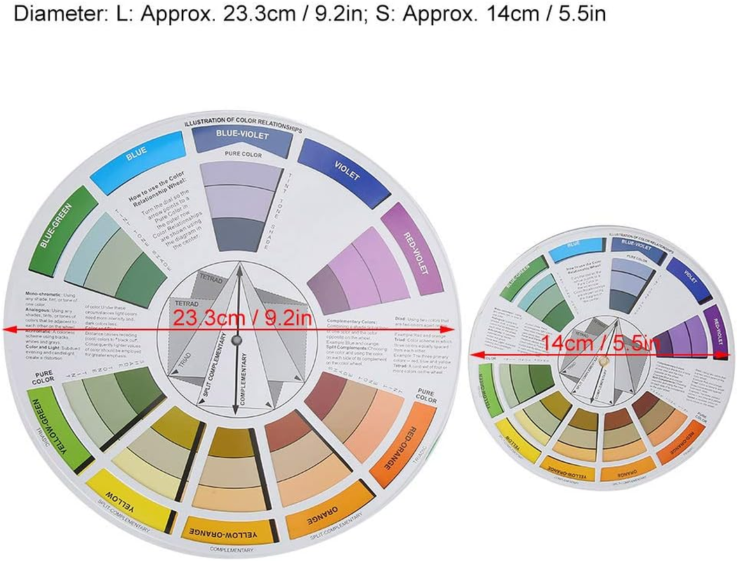 Color Wheel Colour Wheel Artists Color Wheel for Craftspeople Garden Painters Interior image number 5