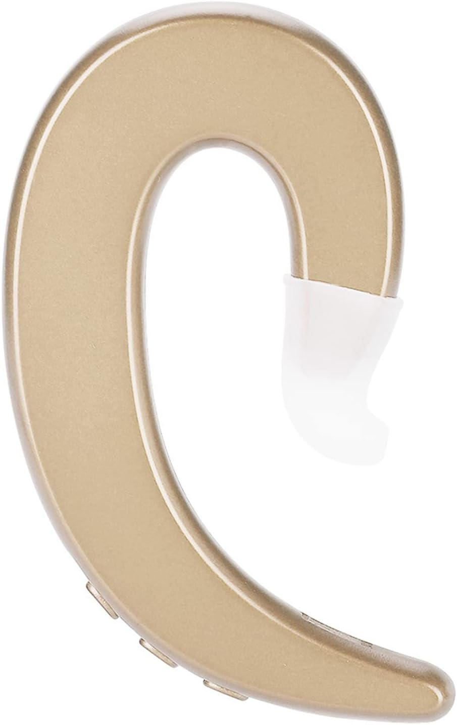 Bone Conduction Bluetooth Headphone Wireless Painless Ear Hook Headset for Sports and Work (Gold) image number 1
