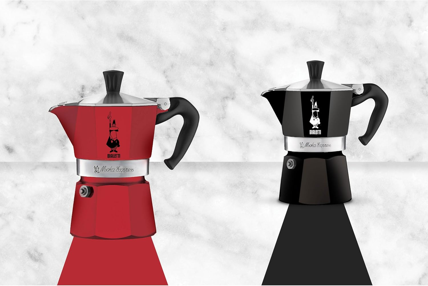 Bialetti 4941 Moka Express Espresso Maker, 1Cups, Red image number 1