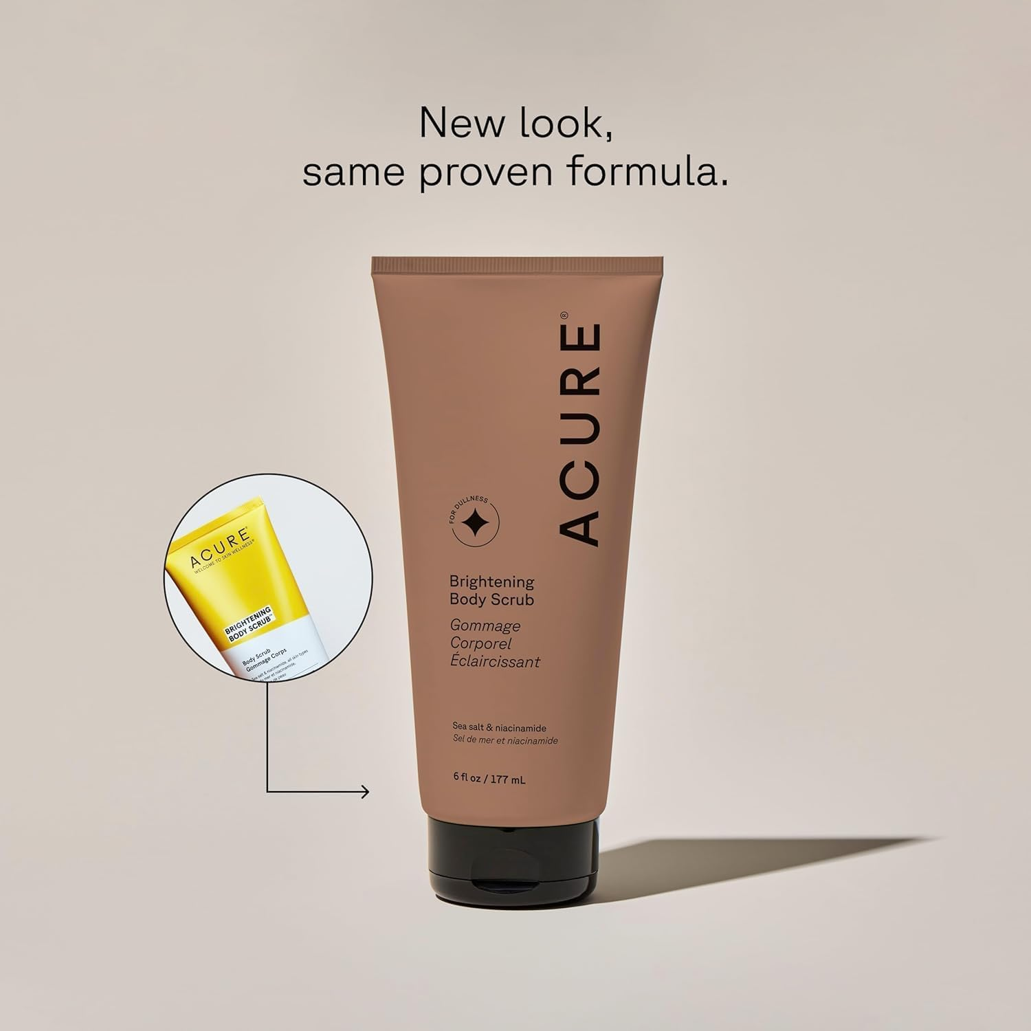 ACURE Brightening Body Scrub 177Ml image number 1