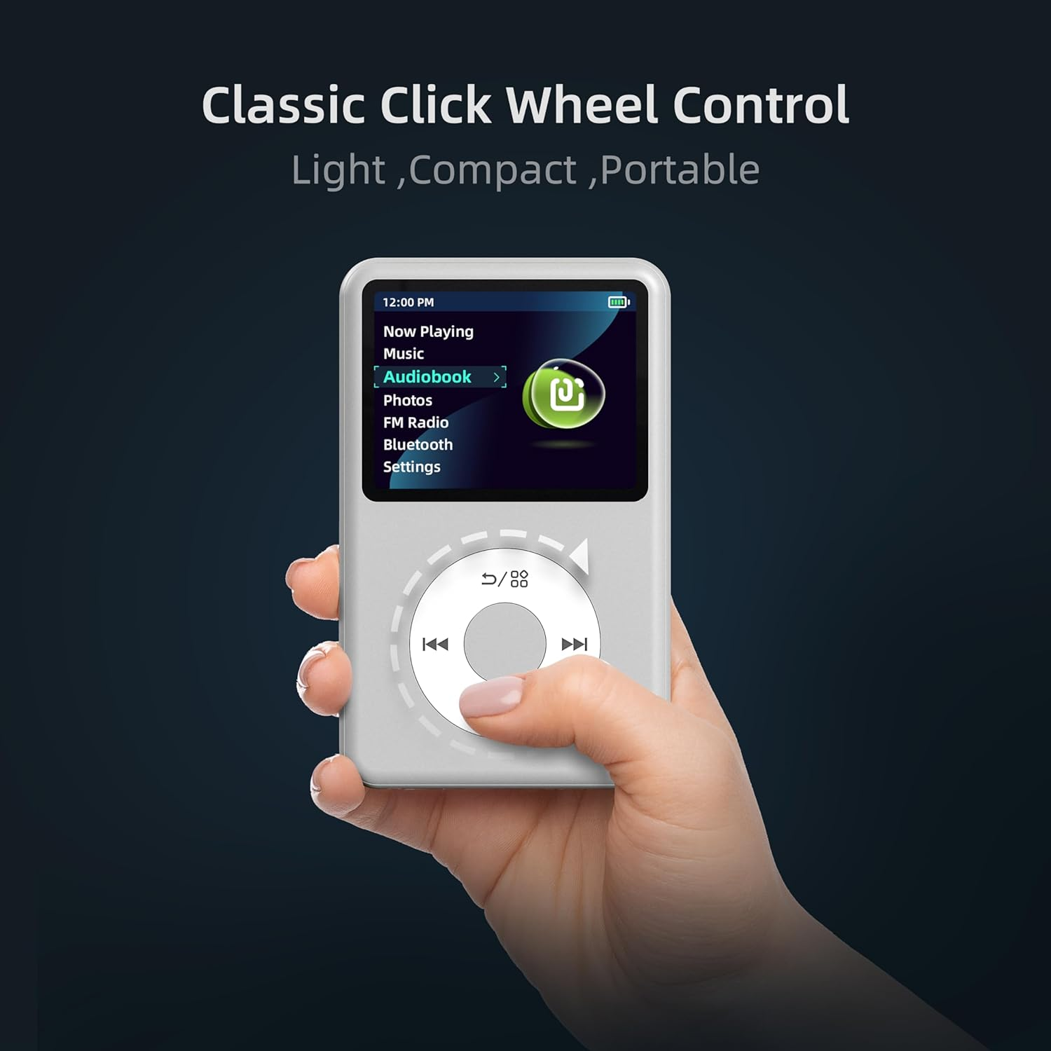 Y1 Mp3 Player with Bluetooth 128G Innioasis Version Upgrade Portable Mini Hifi Sound Bluetooth Walkman Digital Music Player 2.4" Screen Nice 2025 Silver image number 3