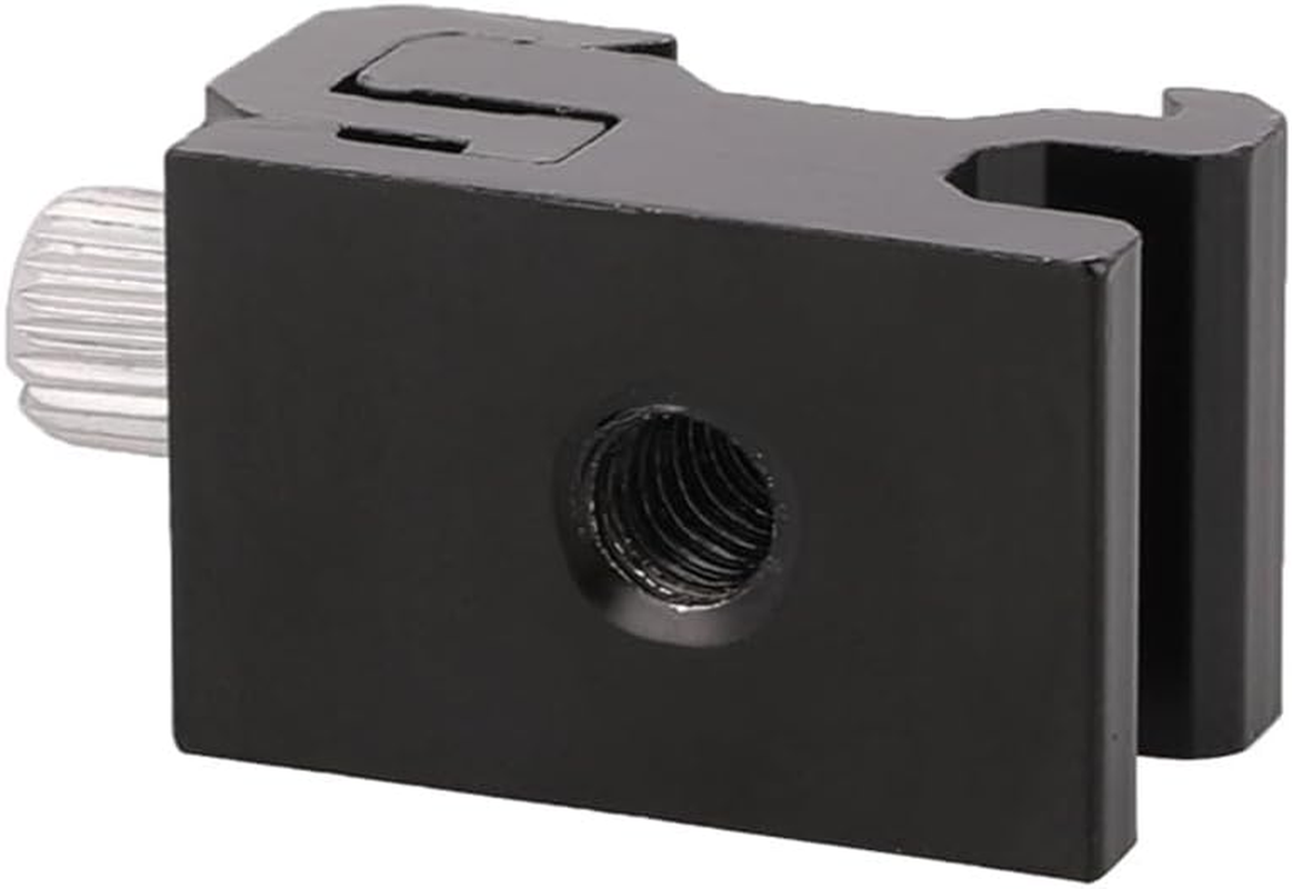 Camera Hot Shoe Adapter, Hot Shoe Adapter, 1/4 Inch Tripod Thread, Hot Shoe Holder, Flash Mount, Camera Hotshoe Adapter, Hot Shoe Adapter 1/4 for Camera and Camcorder Rigs, Pack of 2 image number 3