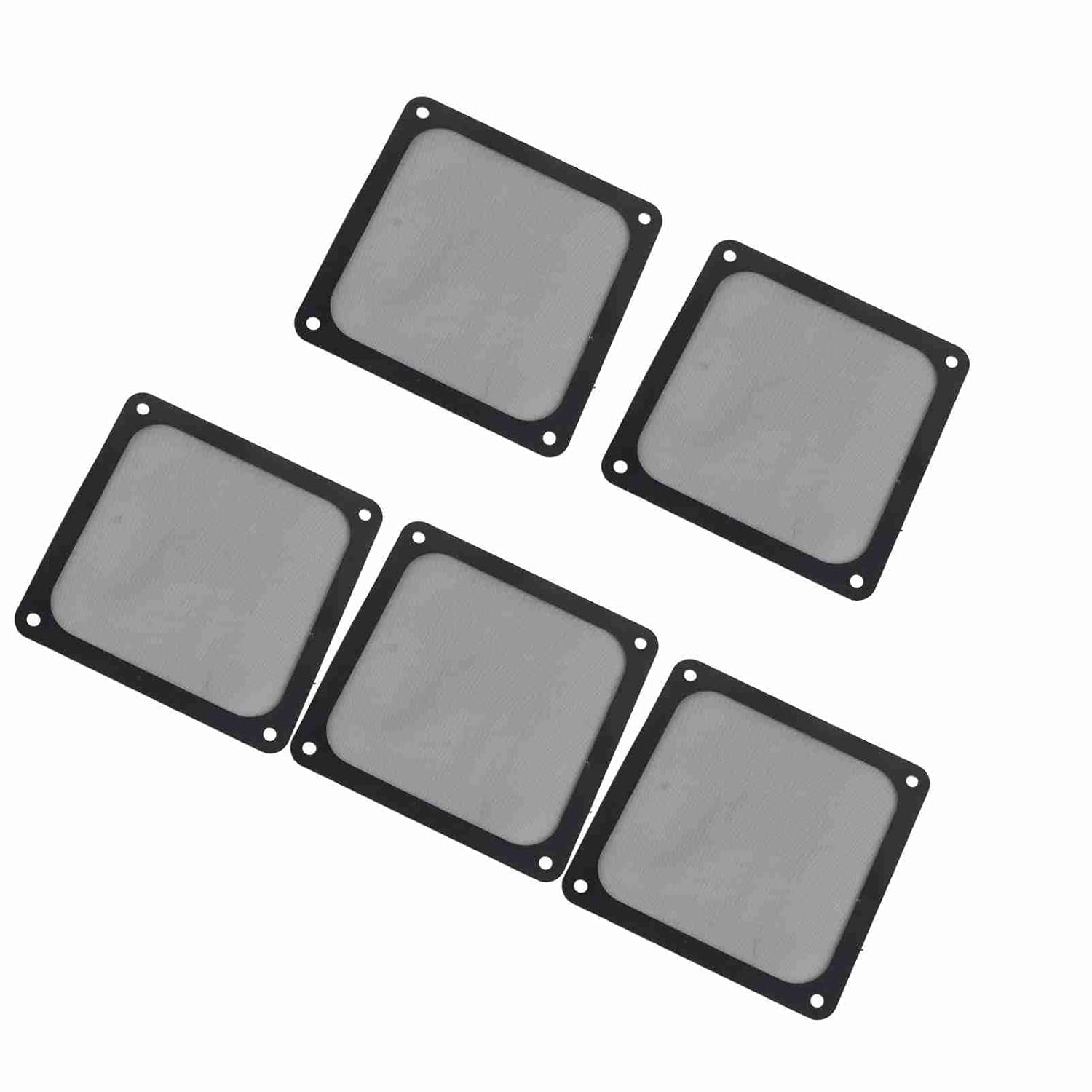 MEKOTRIN Computer Mesh Dust Filter, 4.7 X 4.7 X 0.06In Dustproof Compression Cooler Fan Filter, for Computer Desktop image number 1