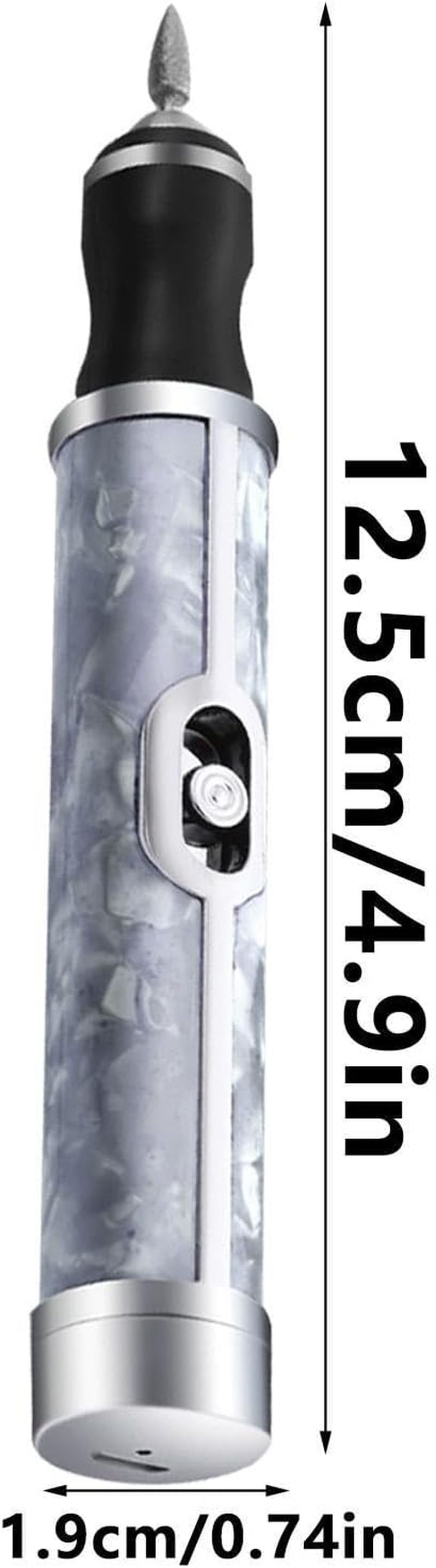 Electric Nail Drill, Toe Nail Grinder Kit for Thick Nails | Electric Nail Drill | Toenail Sander for Thick Nails, Nail Grinder Manicure, Toenail Grinder for Thick Toenails Human Cordless image number 3