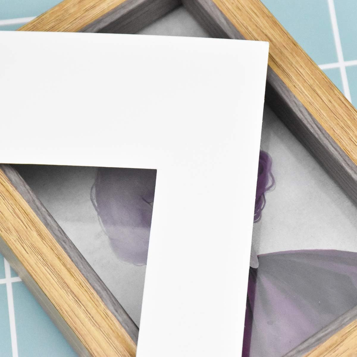 10Pcs Picture Mounts for Frames,11.5 X 8 Inch Photo Mounts Picture Matting,A4 White Frame Mat for 7.5 X 5.5 Inch Photo Image (White) image number 2