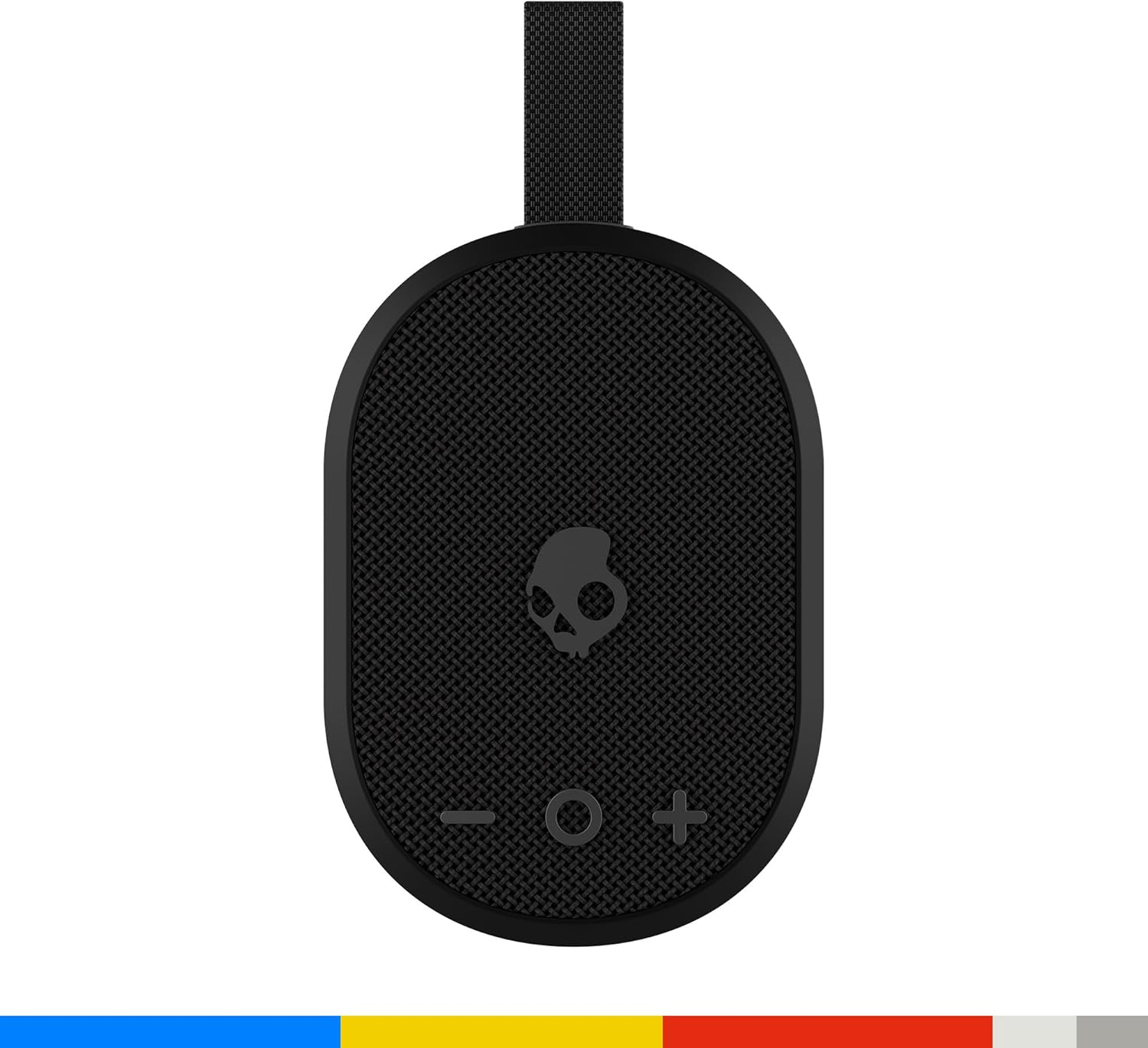 Skullcandy Ounce+ Wireless Bluetooth Speaker - IPX7 Waterproof Mini Portable Speaker with 16 Hour Battery, True Wireless Stereo, and Ballistic Nylon Carry Strap - Black image number 3