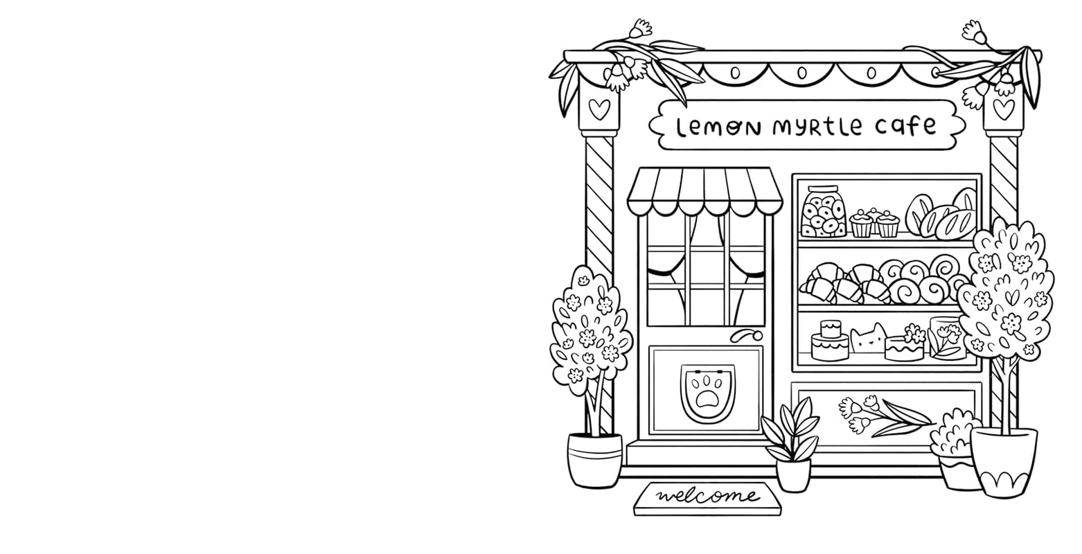 Aussie Cosy Baking: a Sweet and Happy Australian Colouring Book image number 5