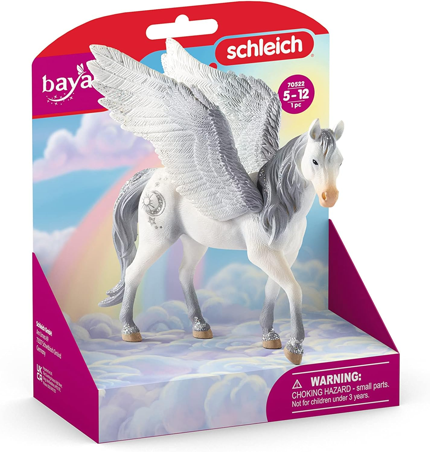 Schleich Bayala, Unicorn Toys, Unicorn Gifts for Girls and Boys 5-12 Years Old, Pegasus image number 3