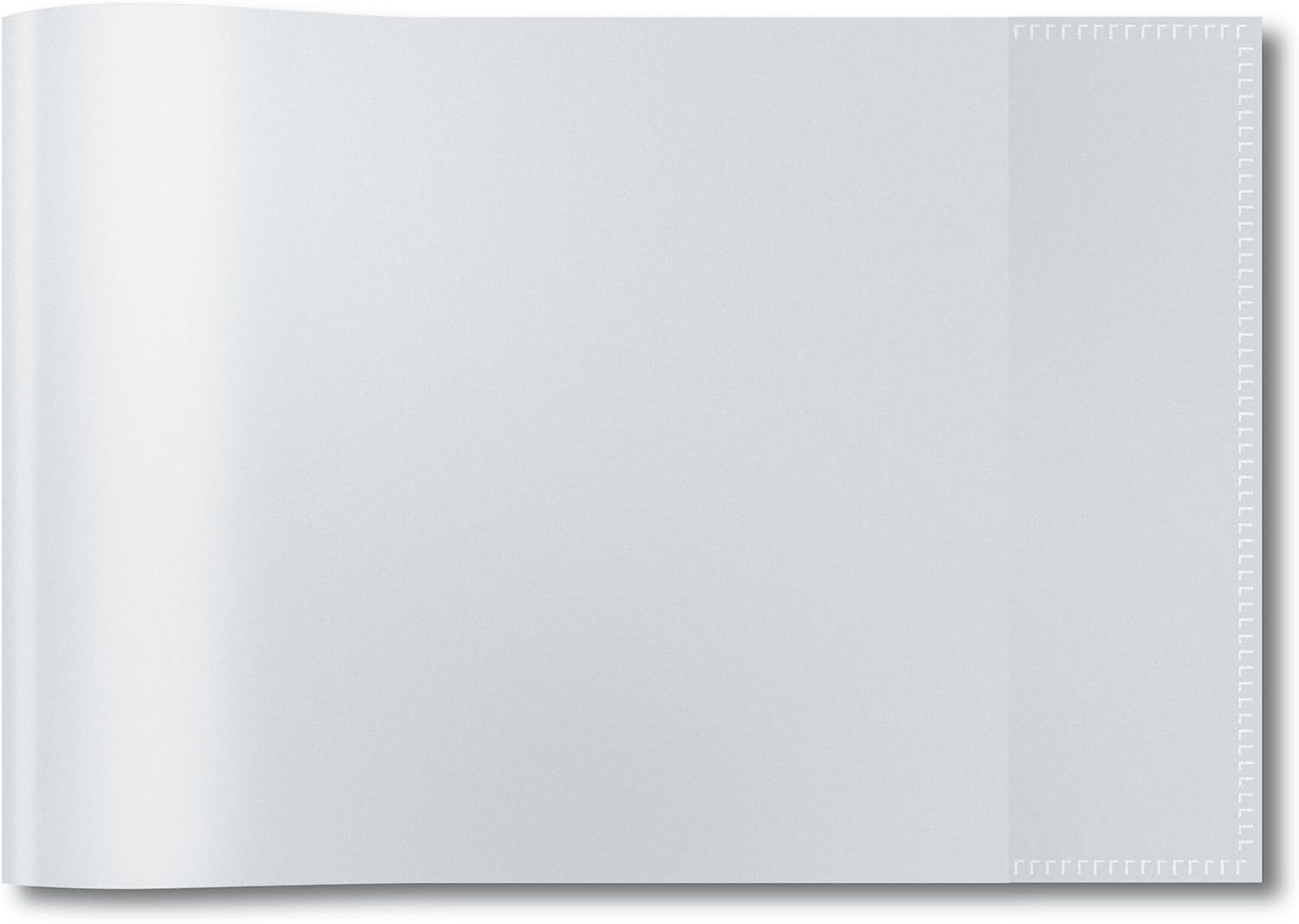 HERMA Clear Exercise Book Cover A5 Landscape, Made of Wipeable and Sturdy Plastic, Slip on Cover Jackets for School, Transparent, 19899 image number 5