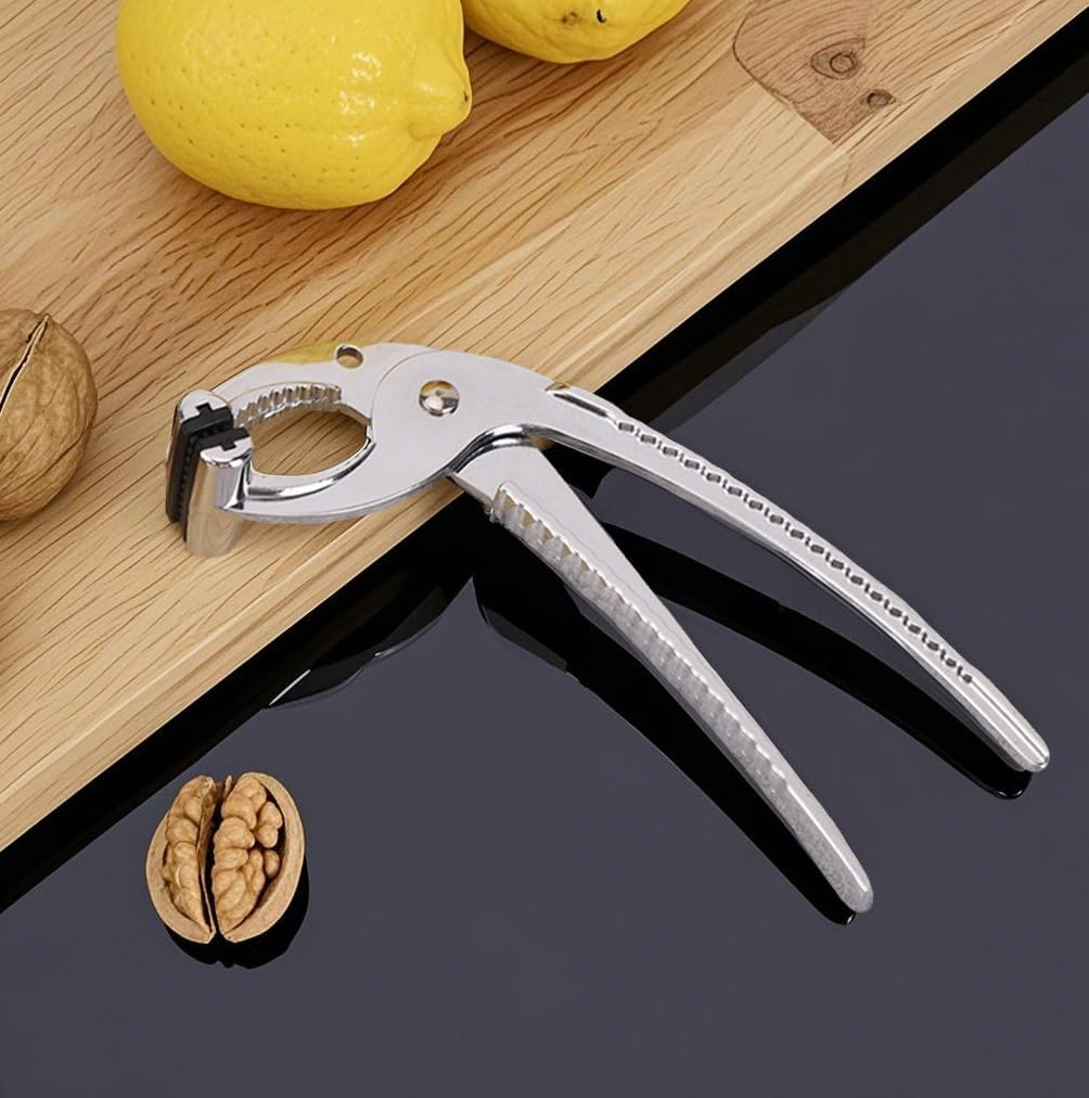 Zinc Alloy Oven Clip Pliers Grip Grabber, Hot Pot Clips Tongs Anti-Scald Gripper Clips Kitchen Tongs for Moving Hot Plate or Bowls, from Hot Pot Plate Baking Tray Pan Dish (Silver, One Size)