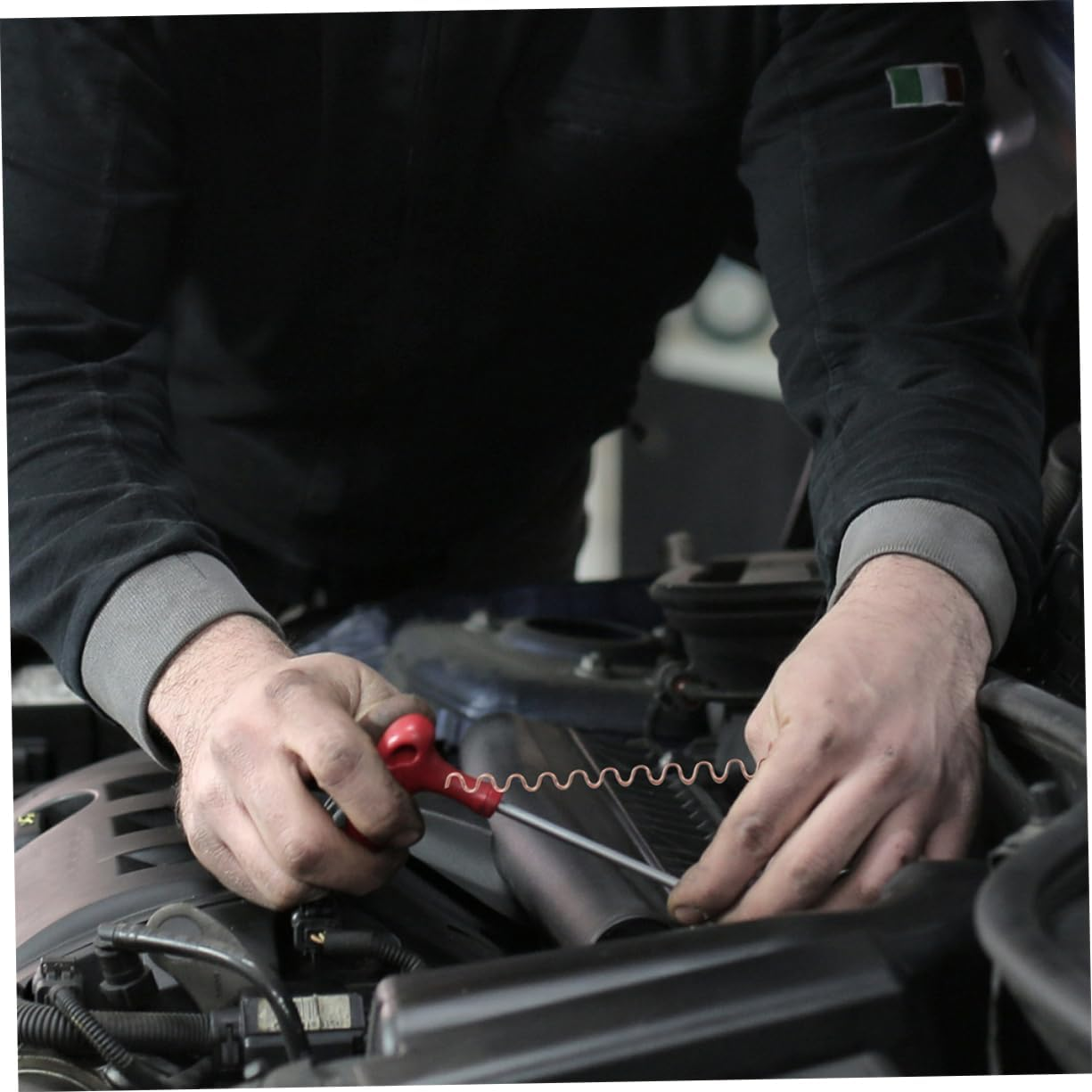 Zerodeko 50Pcs Dent Puller Tool for Auto Corrugated Welding Wires for Welding High-Speed Dent Removal Equipment Easy Use Automotive Repair Kit image number 4