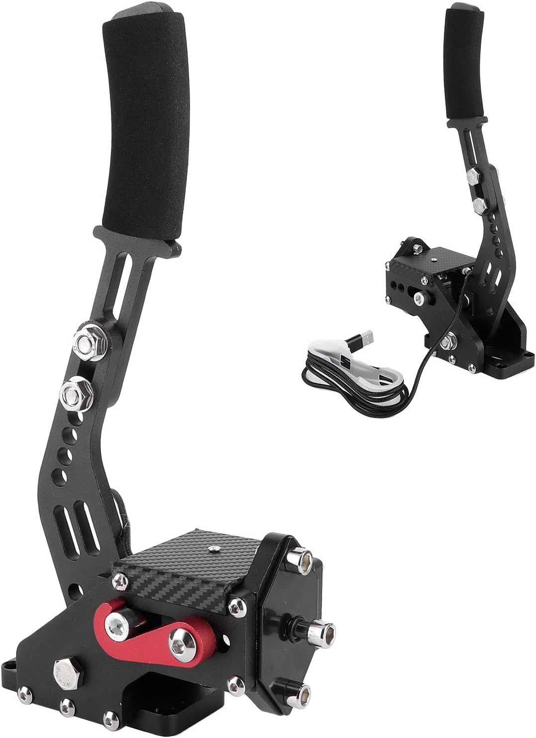 Hydraulic Handbrake Drift, 14Bit PC USB Racing Emergency Brake Parking Emergency Brake Lever Fit for Logitech Racing Games G27 G25 G29 T500 T300 Fanatecosw Lfs Dirt Rally image number 3