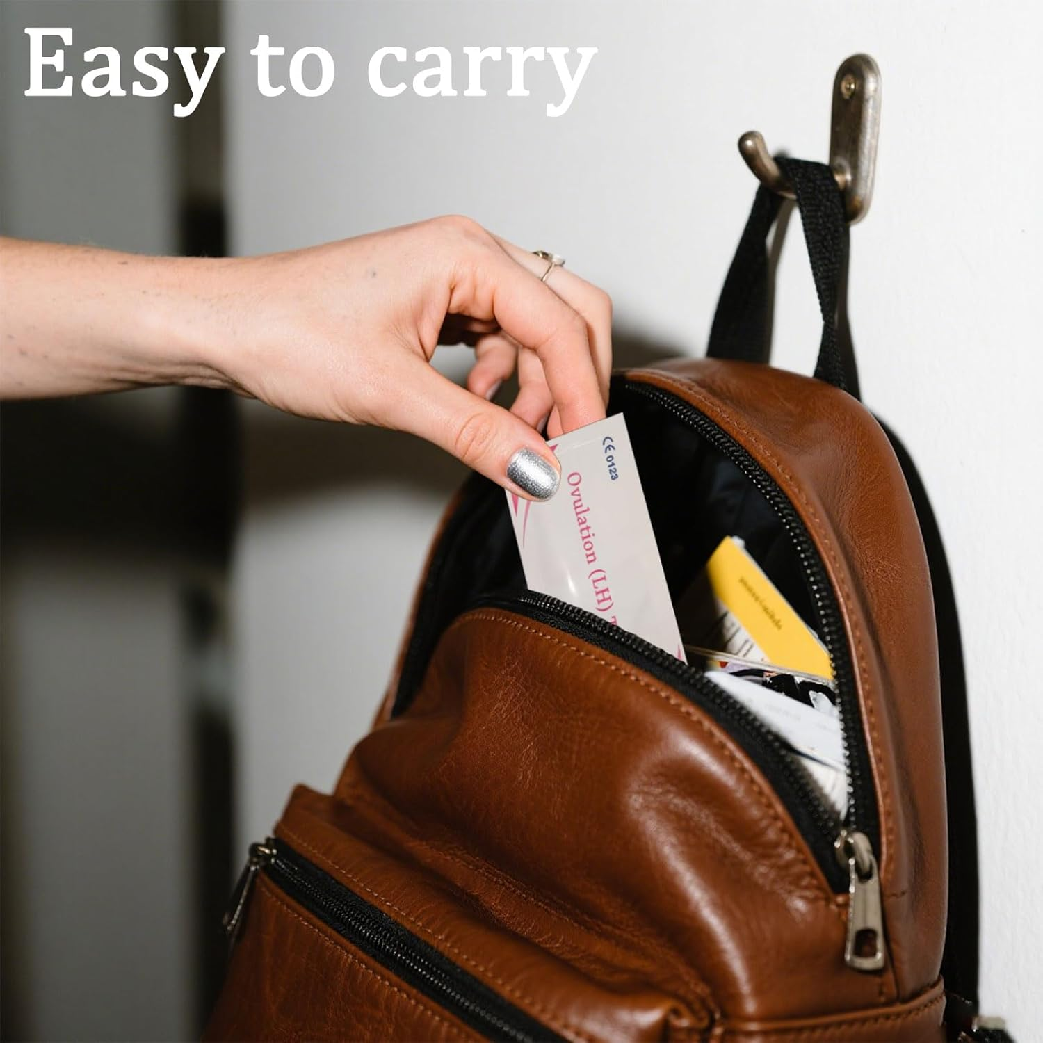 50Pcs Pregnancy Test, Early Detection for Women Ovulation Test Strips Kit, 2.5Mm Accurate and Sensitive Ovulation Test Strips, for Home Self-Examination image number 5