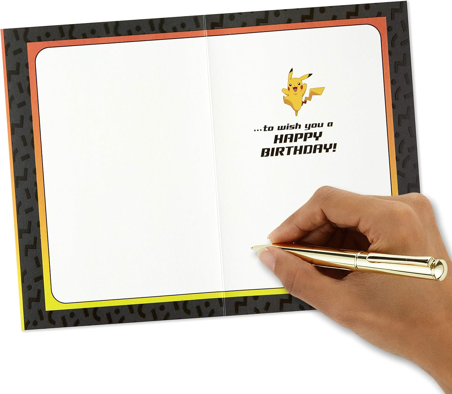 Hallmark Pok&eacute;mon Birthday Card (Wild Pikachu) image number 2
