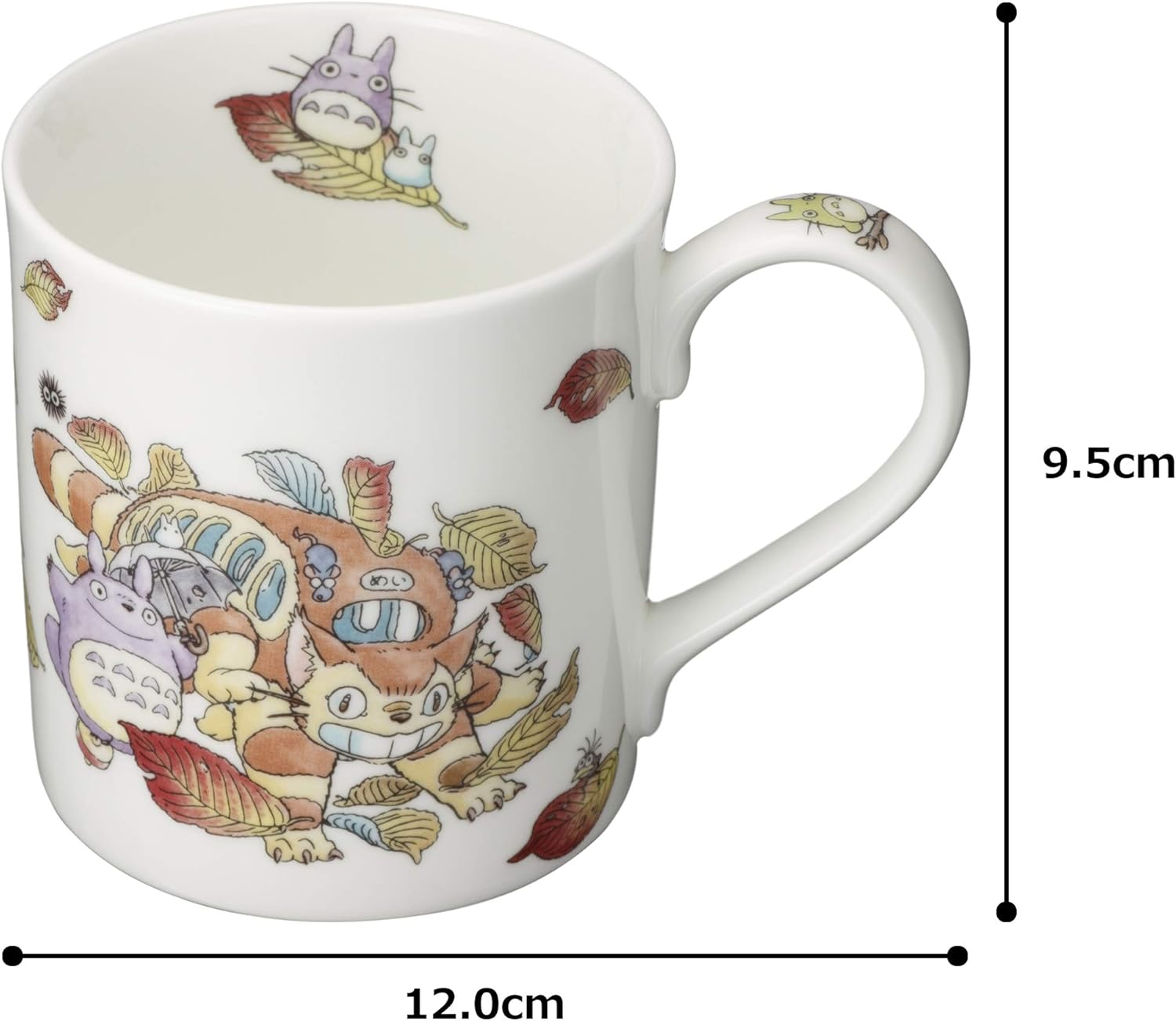 Noritake X Studio Ghibli Neighbor Totoro Mug Cup T97265/4660-6 image number 7