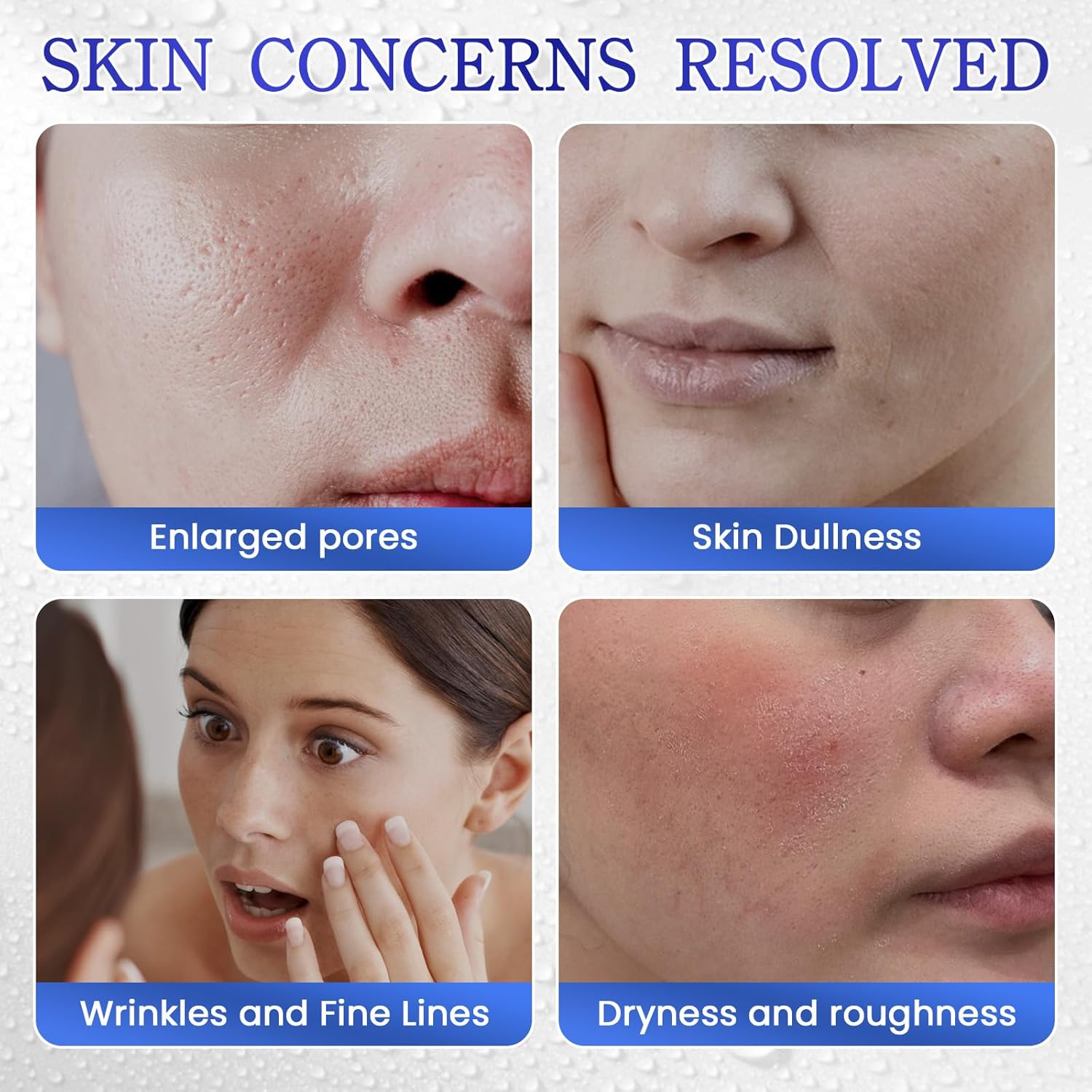 Korean Face Mask 5PCS - Baby Skin Collagen Moisturizing Mask with Hydrolyzed Collagen & 8D Hyaluronic Acid Firming Anti-Wrinkle Long-Lasting Hydration - Korean Facial Mask Fits Skin