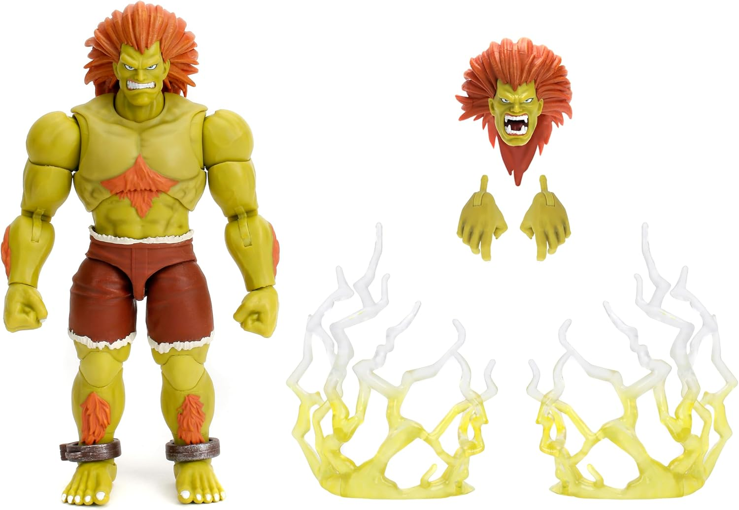 Jada Toys Street Fighter II - 6" Blanka Figure image number 4