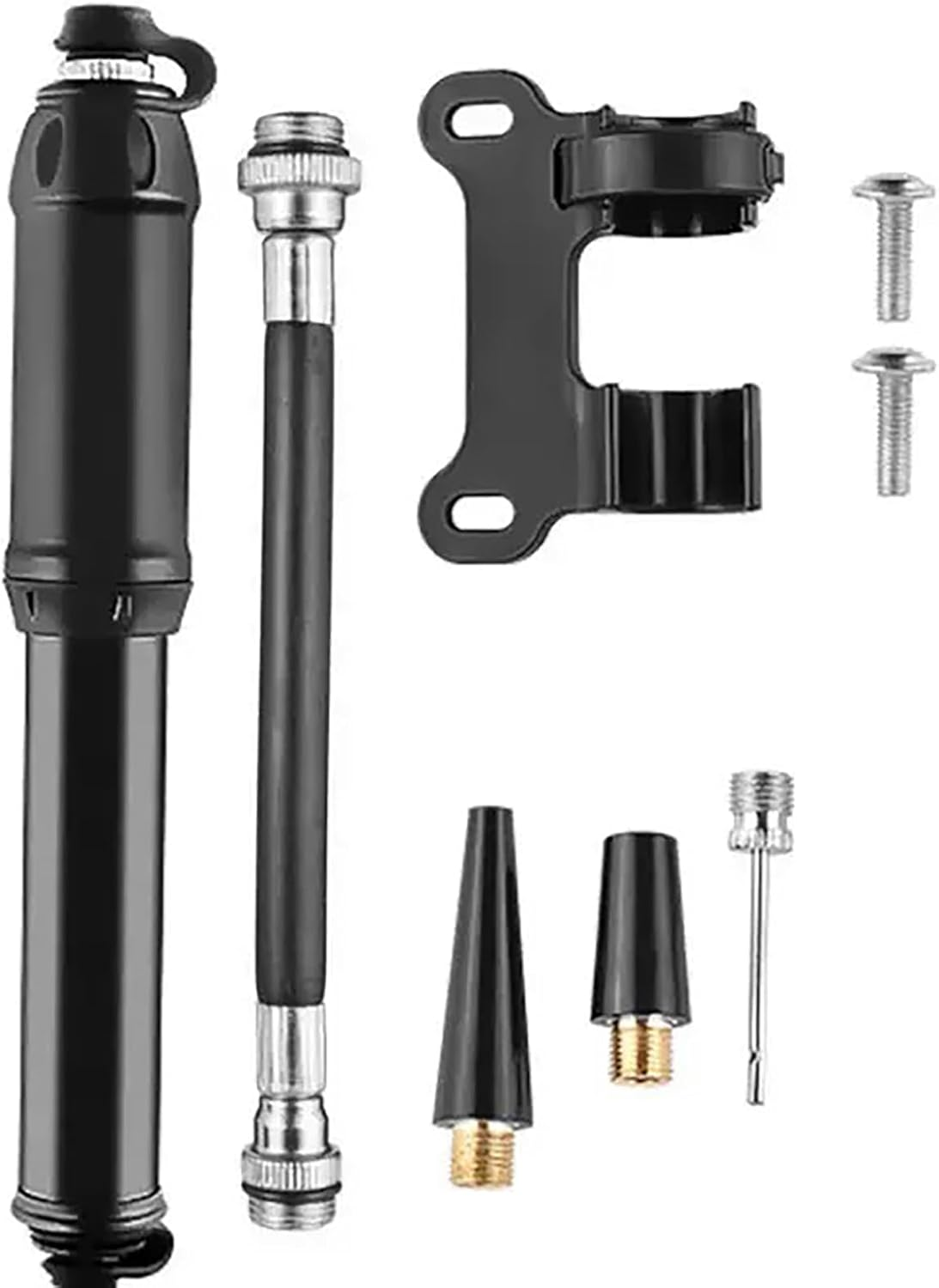 Xoxel High Pressure Bike Pump - Triple Valve Hand Pump for Presta/Schrader | Aluminum Alloy Durable & Waterproof Design, Compact Mtb/Road Bike Pump (Camping & Cycling Ready) image number 2