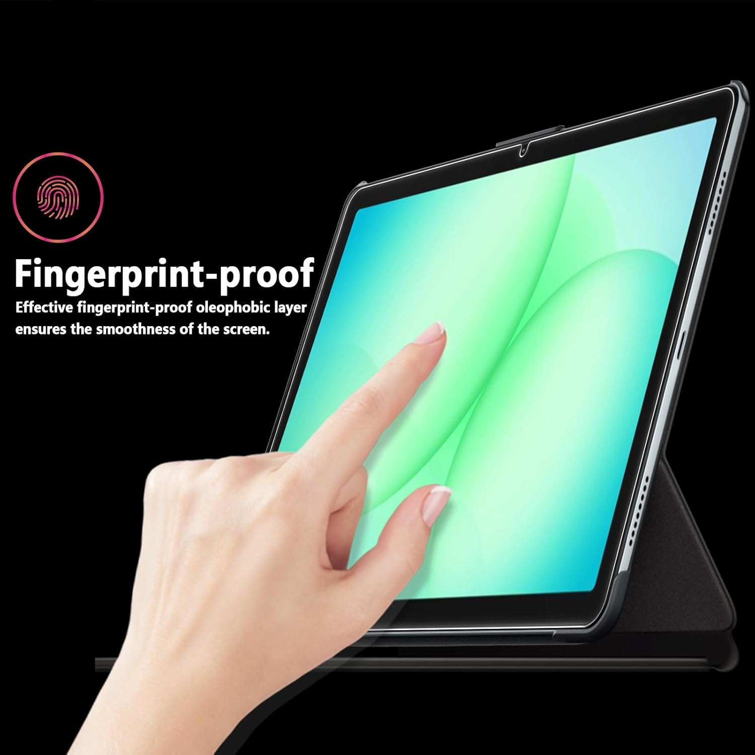 Hianjoo [2-Pack] Screen Protector Compatible with Samsung Galaxy Tab A11+ / A9+ / A9+ Kids Edition 11", [HD Clarity] [9 Hardness] Tempered Glass Replacement for Samsung Galaxy Tab A11 plus / A9 Plus image number 1