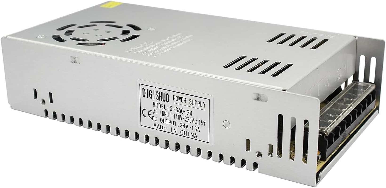 DIGISHUO DC 24V 42A 1000W Power Supply Adapter Transformer Switch AC 240V to DC 24V 42Amp Switching Converter LED Driver for LED Strip Light CCTV Camera Security System (24V 42A 1000W)